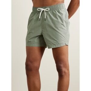 RSQ Mens Nylon Shorts M Green Elastic Waist‎ Casual Activewear Outdoors